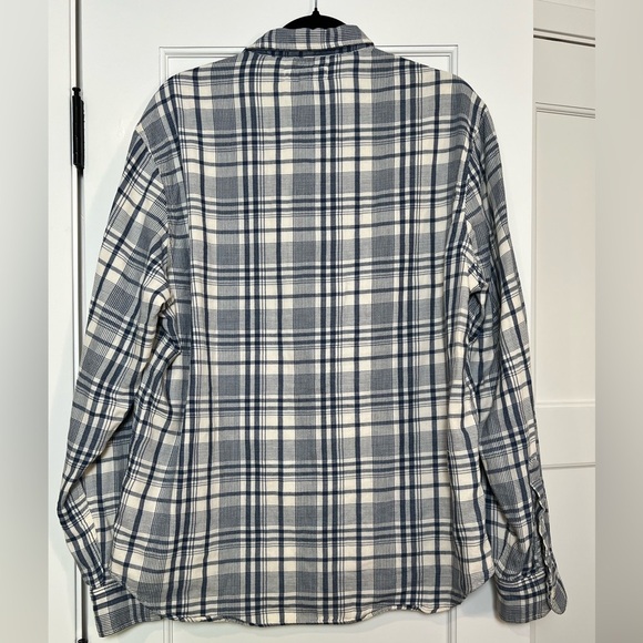 Madewell Plaid Double Weaver Perfect Shirt (Large) - Picture 5 of 6